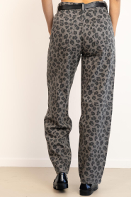 by-bar |  Leopard print high waist jeans Lew | animal print | Picture 7
