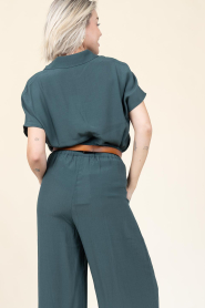 by-bar |  Viscose blouse Karly | green | Picture 8