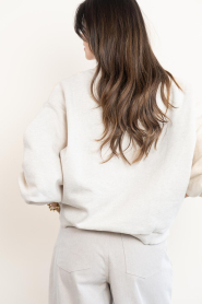 by-bar |  Sweater with logo Bibi | Natural | Picture 7