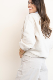 by-bar |  Sweater with logo Bibi | Natural | Picture 8