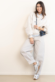 by-bar |  Sweater with logo Bibi | Natural | Picture 3