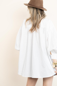 by-bar |  Oversized blouse Sarah | white | Picture 8