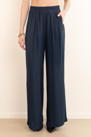 by-bar |  Loose fitted trousers Benji | dark blue | Picture 4