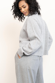 Drykorn |  Soft sweater with turtle neck Lizima | grey | Picture 7