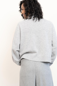 Drykorn |  Soft sweater with turtle neck Lizima | grey | Picture 8