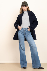 Drykorn |  Soft sweater with turtle neck Lizima | grey | Picture 10