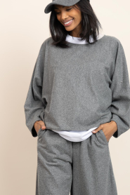 Drykorn |  Soft wool blend top Nialini | grey | Picture 7