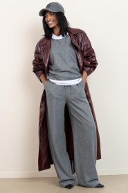 Drykorn |  Soft wool blend top Nialini | grey | Picture 3