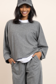 Drykorn |  Soft wool blend top Nialini | grey | Picture 8