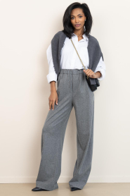Drykorn |  Soft wool blend trousers Consider | grey | Picture 3