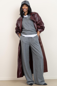 Drykorn |  Soft wool blend trousers Consider | grey | Picture 2