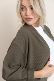 Drykorn |  Tricot bomber jacket Philomenia | green | Picture 9