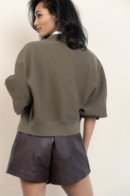 Drykorn |  Tricot bomber jacket Philomenia | green | Picture 6