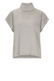 Drykorn |  Satin top Alaria | taupe | Picture 1