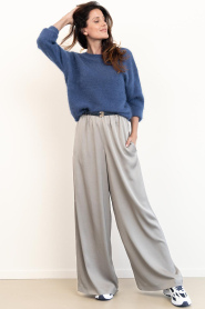 Drykorn |  Satin trousers Tweezer | taupe | Picture 2