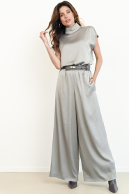 Drykorn |  Satin trousers Tweezer | taupe | Picture 3