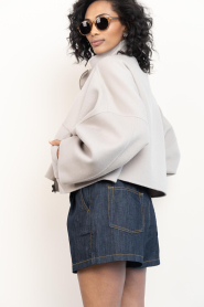 Drykorn |  Wool blend boxy jacket Elstow | beige | Picture 8