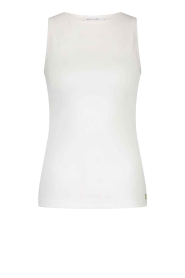 House of Gravity |  Baby rib tanktop Topaz | white | Picture 1