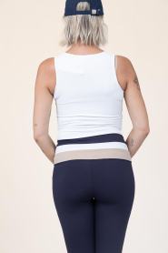 House of Gravity |  Baby rib tanktop Topaz | white | Picture 7