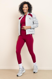 House of Gravity |  Sporty legging Signature | burgundy  | Picture 3
