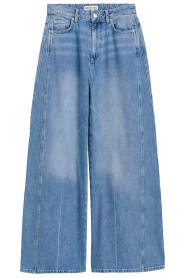 Herskind |  High waist wide leg jeans Katja L32 | blue | Picture 1