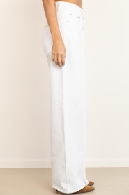 Herskind |  High waist wide leg jeans Kat L32 | white | Picture 5