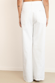 Herskind |  High waist wide leg jeans Kat L32 | white | Picture 6