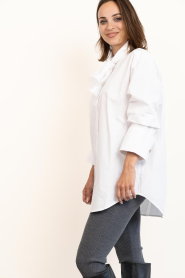 Herskind |  Cotton blouse Clara | white | Picture 6