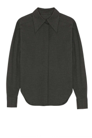 Herskind |  Basic blouse Dara | dark grey | Picture 1