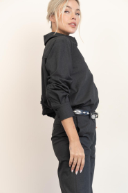 Herskind |  Basic blouse Dara | dark grey | Picture 7