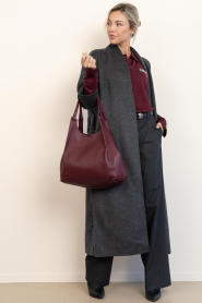 Herskind |  Straight leg trousers Jack | dark grey | Picture 3