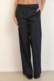 Herskind |  Straight leg trousers Jack | dark grey | Picture 4