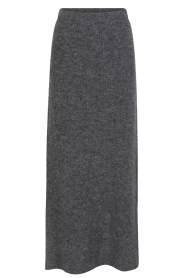 Dante6 |  Soft Alpaca maxi skirt Suzy | grey | Picture 1