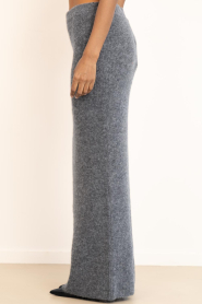 Dante6 |  Soft Alpaca maxi skirt Suzy | grey | Picture 7