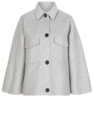 Dante6 |  Woolen cape/jacket Blinx | grey | Picture 1