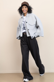 Dante6 |  Woolen cape/jacket Blinx | grey | Picture 3