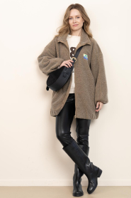 Dante6 |  Faux leather legging Parise | black | Picture 4