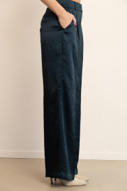 Dante6 | Satijnen pantalon Jules | groen | Afbeelding 5
