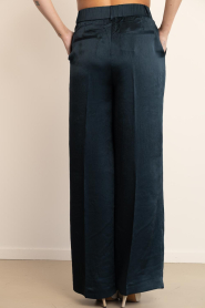 Dante6 | Satijnen pantalon Jules | groen | Afbeelding 6