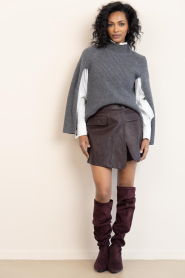 Dante6 |  Cape sweater Romi | grey | Picture 3