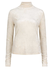 Dante6 |  Sheer velvet top Oyla | natural  | Picture 1