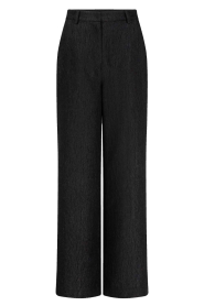 Dante6 |  Jacquard trousers Squad | black | Picture 1