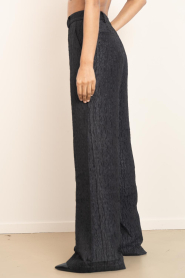 Dante6 |  Jacquard trousers Squad | black | Picture 5