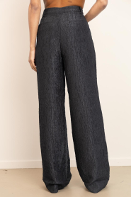 Dante6 |  Jacquard trousers Squad | black | Picture 6