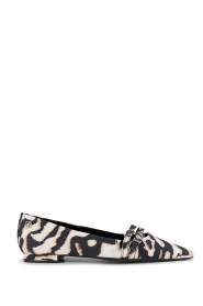 Dante6 |  Flats with print Abbey | animal print | Picture 1