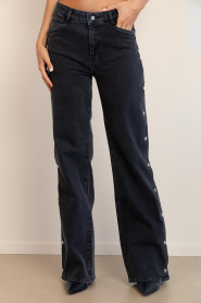 Dante6 |  Jeans with studs Belvina | grey | Picture 4
