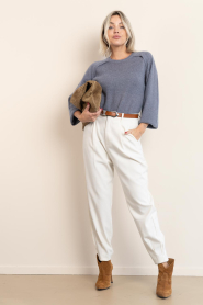 Dante6 |  Soft Alpaca sweater Brice | grey | Picture 3