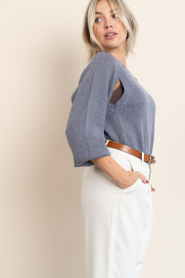 Dante6 |  Soft Alpaca sweater Brice | grey | Picture 7
