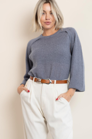 Dante6 |  Soft Alpaca sweater Brice | grey | Picture 2