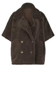 Alter Ego |  Teddy jacket/poncho Jagger | brown | Picture 1